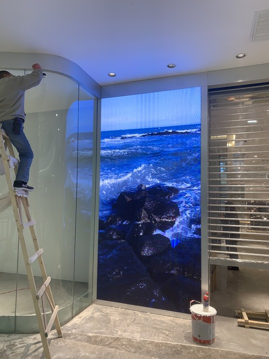 萬達(dá)廣場，豎屏，P2.5,5.12平方